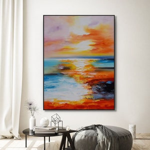 Original Abstract Art Hand Painted Extra Large Canvas Painting Art Modern Room Abstract Painting Contemporary Wall Art Texture Painting