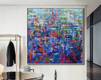 Extra Large Painting Texture Painting Art Room Original Contemporary Hand Painted Abstract Painting Canvas Wall Art Modern Abstract Painting
