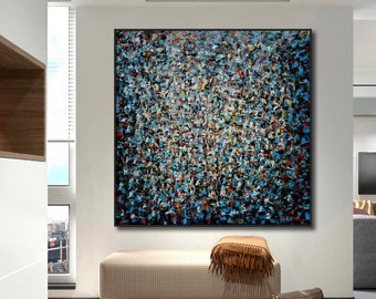 Original Abstract Art Contemporary Abstract Painting Extra Large Hand Painted Painting Wall Art Modern Room Canvas Texture Painting Art