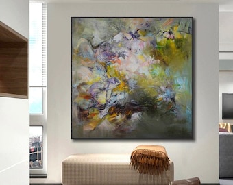 Extra Large Original Abstract Painting Hand Painted Painting Modern Abstract Art Room Contemporary Wall Art Canvas Texture Painting Art