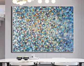 Extra Large Abstract Painting Original Contemporary Painting Canvas Wall Art Hand Painted Art Room Texture Painting Modern Abstract Art