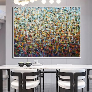 Extra Large Abstract Painting Original Contemporary Painting Canvas Wall Art Hand Painted Art Room Texture Painting Modern Abstract Art