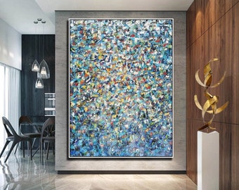 Extra Large Abstract Painting Original Hand Painted Art Abstract Contemporary Abstract Painting Canvas Wall Art Texture Painting Modern Art