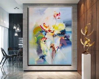 Original Hand Painted Extra Large Abstract Painting Art Abstract Contemporary Painting Canvas Wall Art Room Texture Painting Modern Art