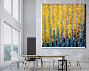 Handgemaltes Extra Großes Gemälde Originale Zeitgenössische Strukturgemälde Kunst Raum Abstrakte Malerei Leinwand Wandkunst Moderne Abstrakte Kunst