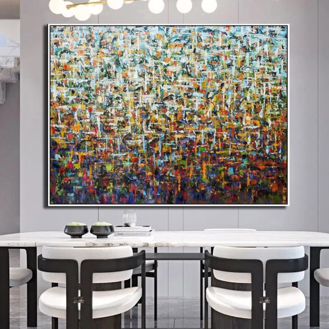 Extra Large Abstract Painting Original Contemporary Painting Canvas ...