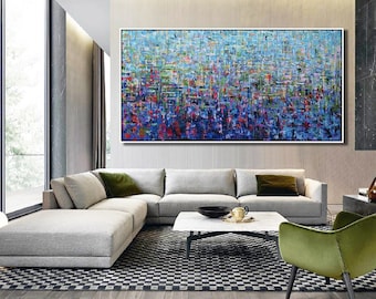 Extra Large Contemporary Painting Original Hand Painted Abstract Painting Art Canvas Wall Art Room Texture Painting Modern Abstract Art