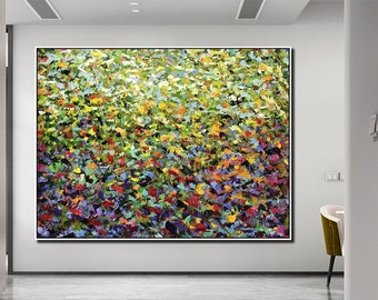 Original pintado a mano extra grande pintura abstracta arte abstracto pintura contemporánea lienzo pared sala textura pintura arte moderno