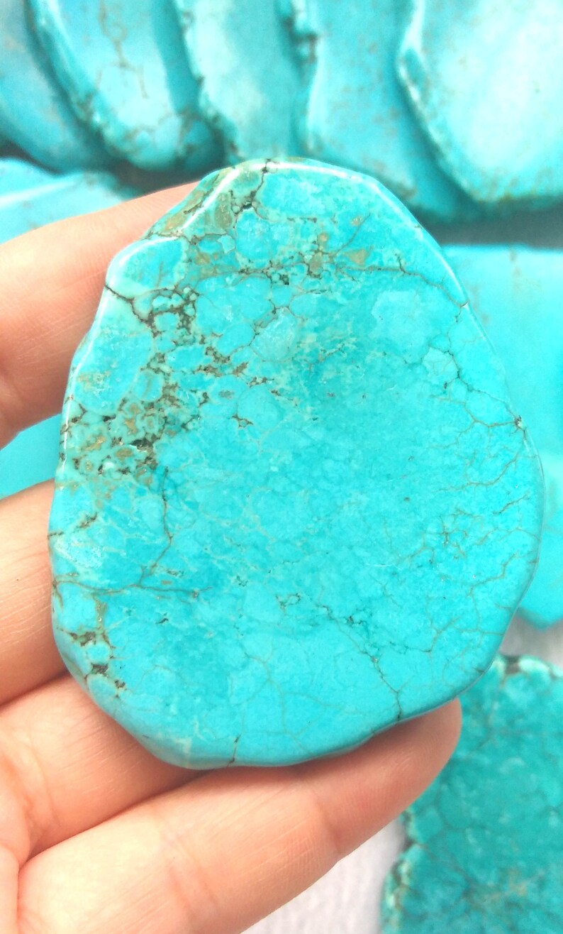 30100mm4 Turquoise stone Slab turquoise stone Etsy