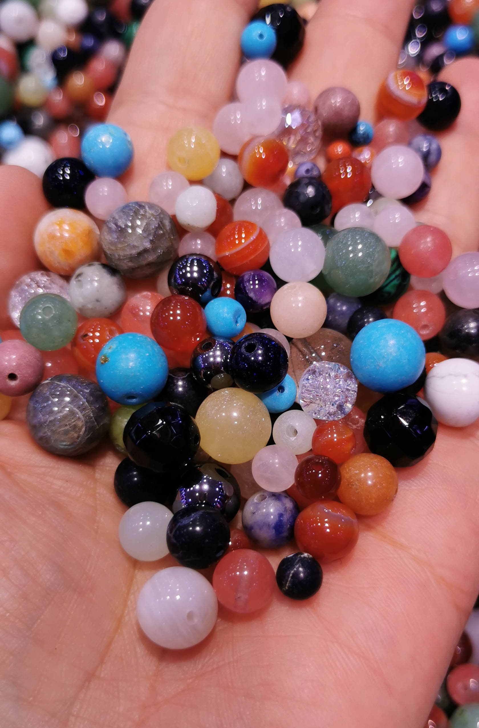 Wholesale 200g Multicolor mixed gemstones natural gemstones Etsy