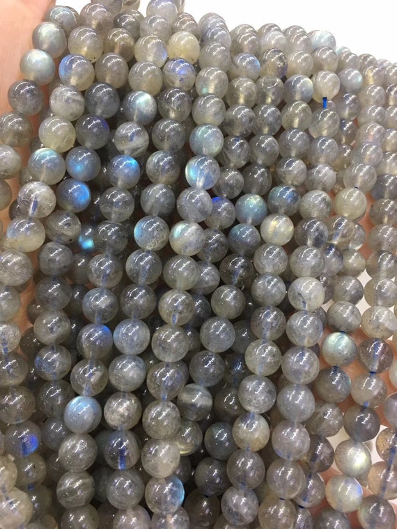 Grade A Natural Grey Agate Gemstone Round Beads 4mm 6mm 8mm 10mm 16/" strand