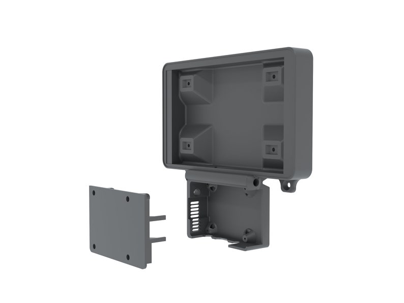 Raspberry Pi 3 Touchscreen Wall Mount - Etsy