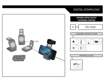 Apple Charging Station for iPhone & Apple Watch