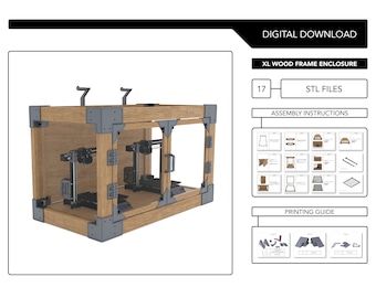 3d Printer Enclosure - XL Wood Frame