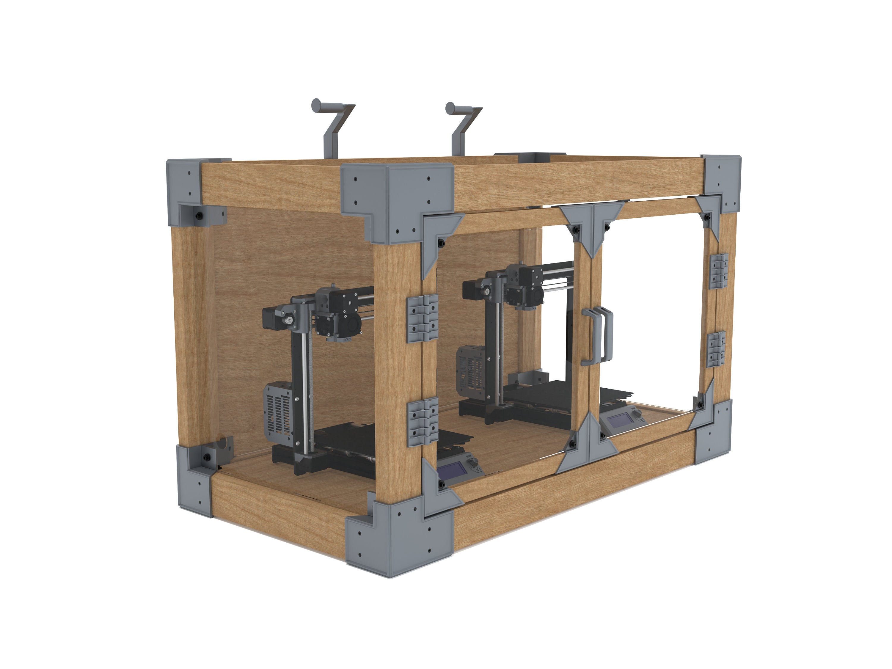 passage manuskript invadere 3d Printer Enclosure XL Wood Frame - Etsy