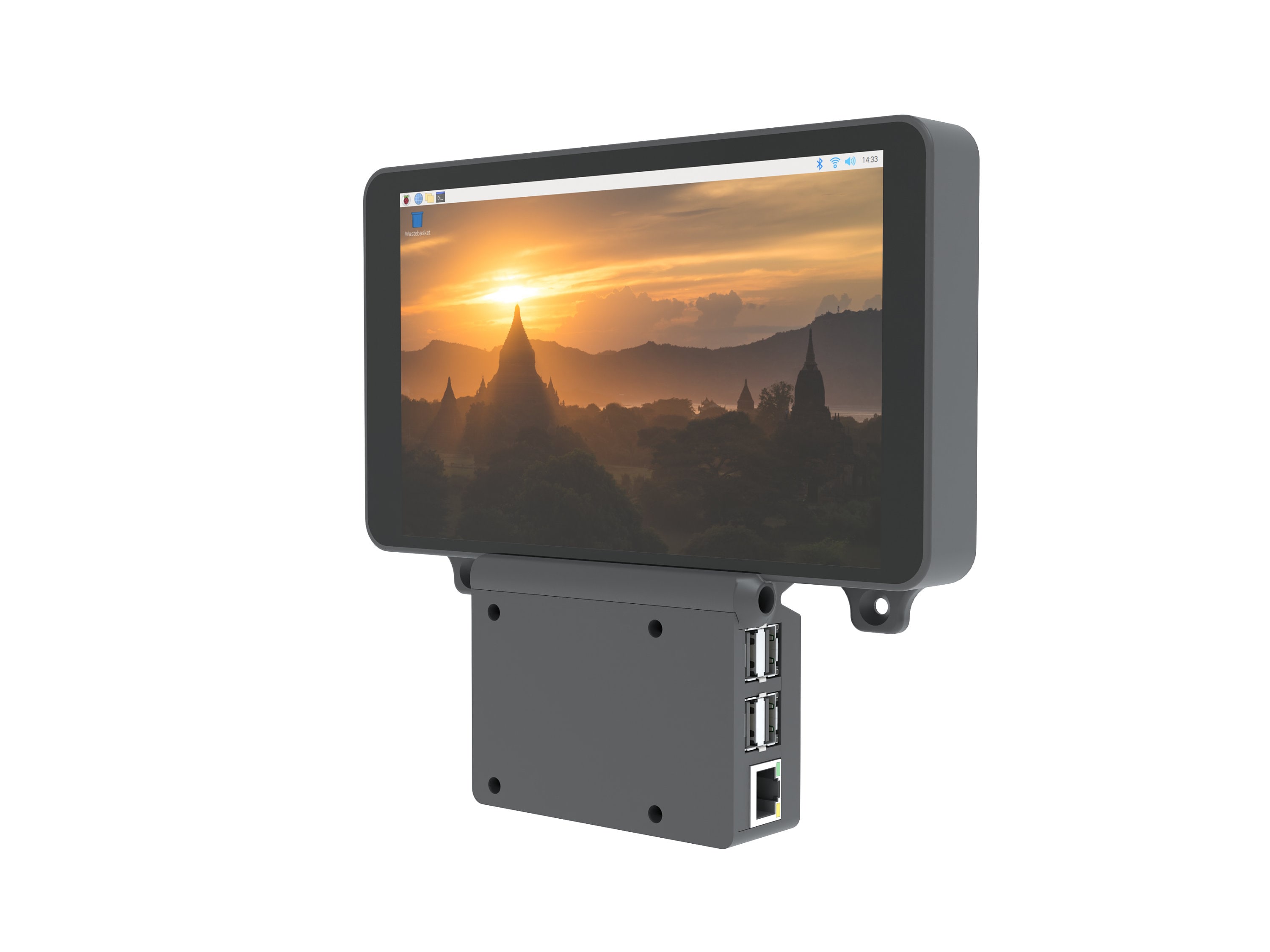 Raspberry Pi 3 Touchscreen Wall Mount - Etsy