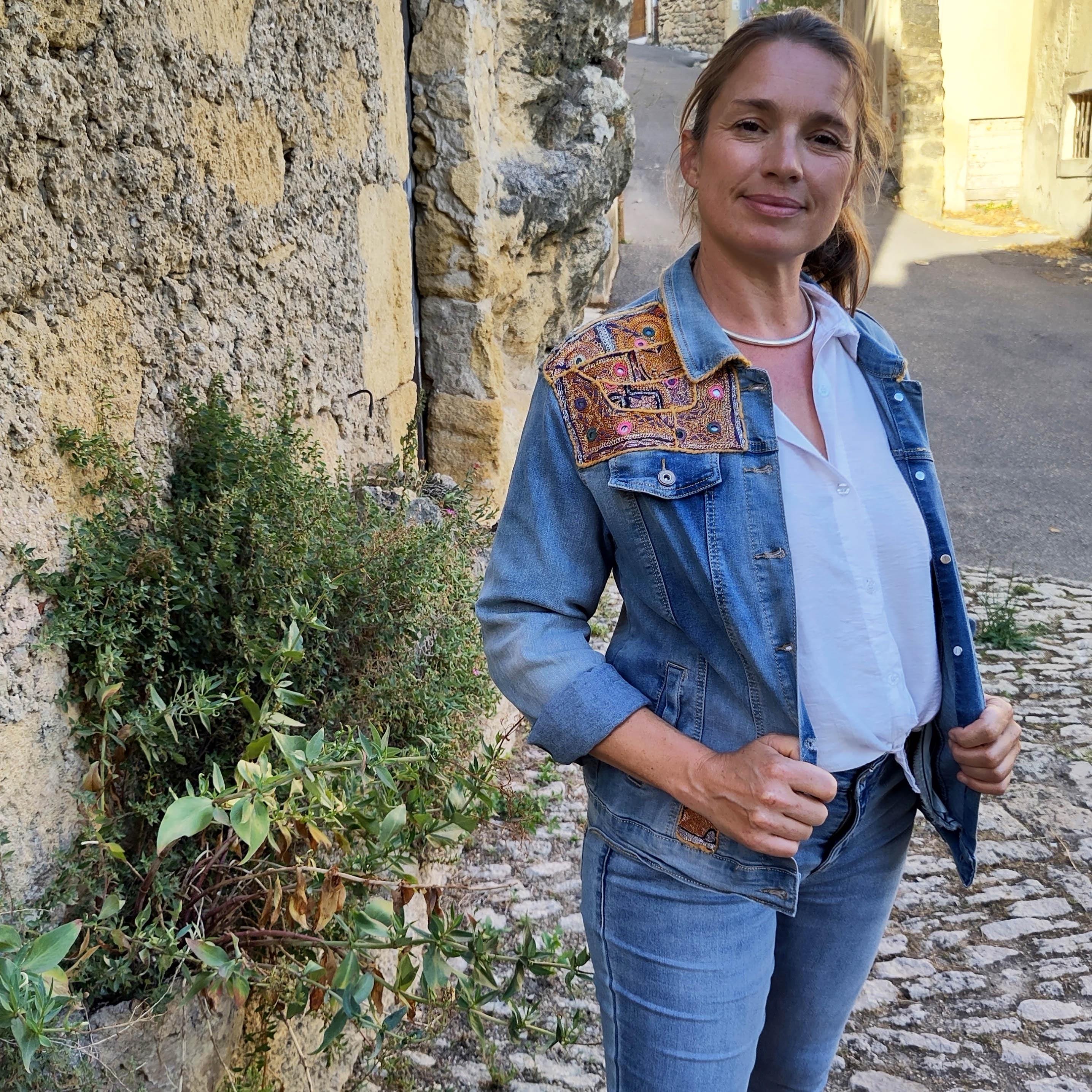 Veste bohème en jean France