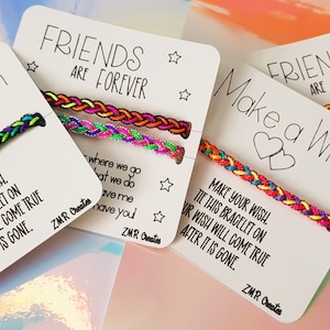 Wish string bracelet. Wish bracelet. String bracelet. Star charm. Friend. Friendship. Gift. Friends are like stars