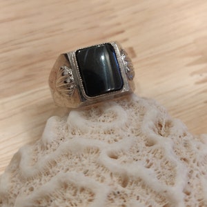 Hematite Ring - Silver