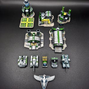 Command and Conquer: Red Alert 2 figurines - 3D printed and hand painted
