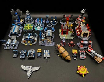Command and Conquer: Red Alert 2-figuurtjes - 3D-geprint en met de hand beschilderd