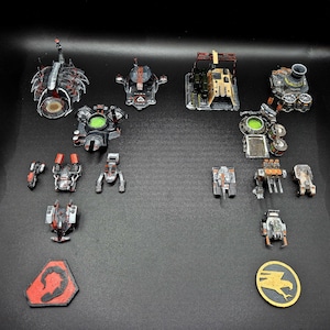 Command and Conquer: Tiberium Wars figurines - 3D printed and hand painted