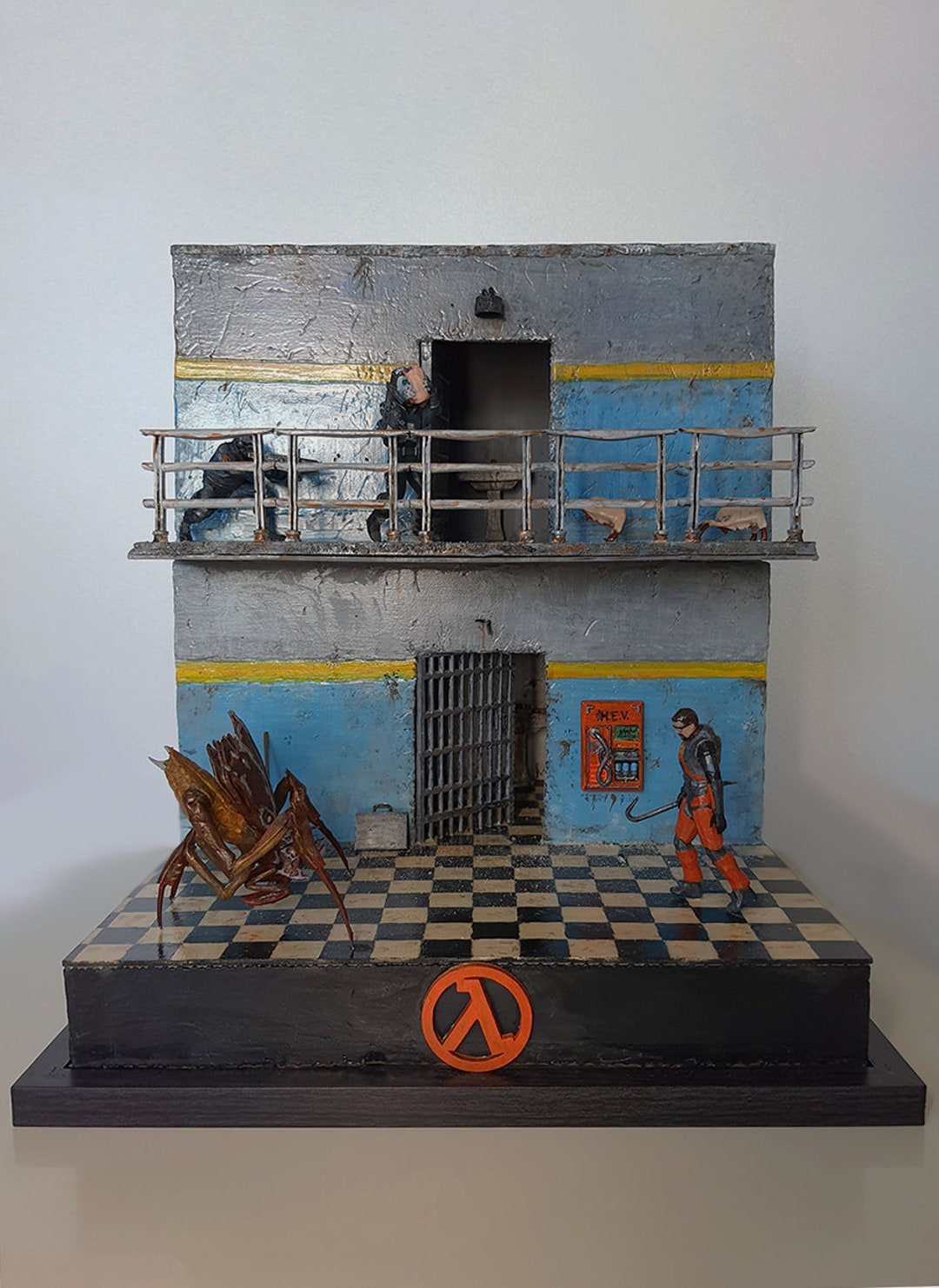 Fan Made Half Life 2 Diorama 30x30x36 Cm - Etsy