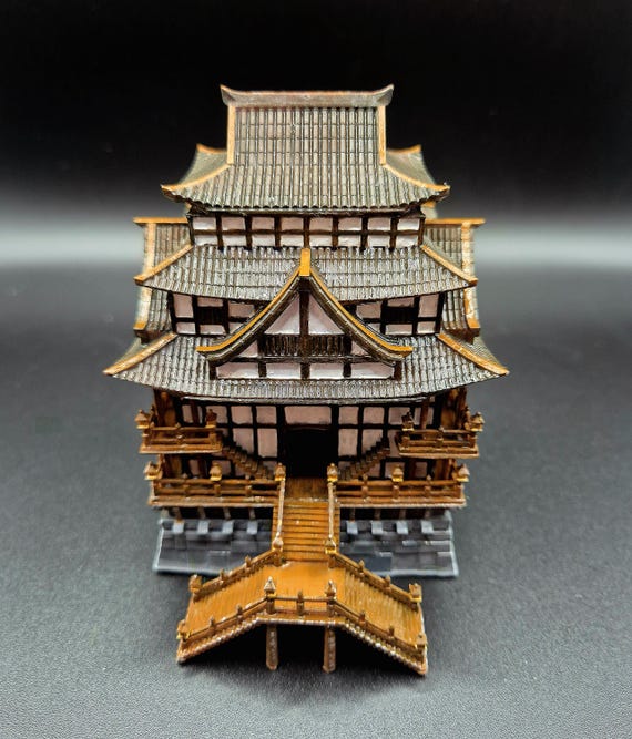 ファンメイド エイジ オブ エンパイア II「東アジアの城」ジオラマ 17