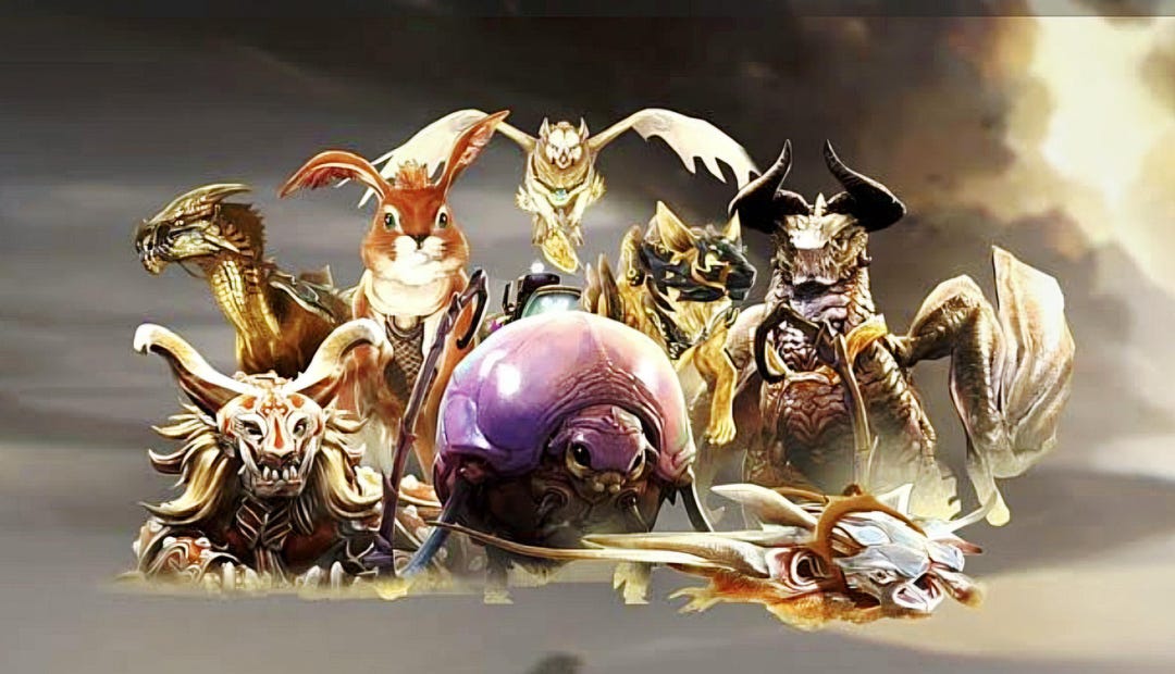 Guild Wars 2 Mounts Figurines - 3D Printed and Hand Painted - Etsy