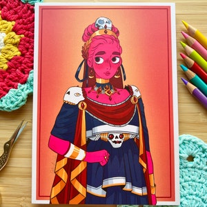 Persephone Print- Printed on Matte 350 gsm Paper