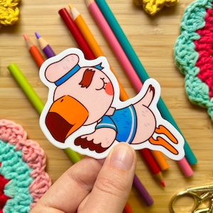 Gulliver Vinyl Sticker- Water Resistant and Durable