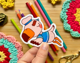 Gulliver Vinyl Sticker- Water Resistant and Durable