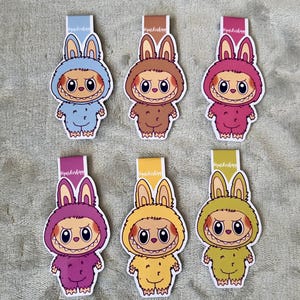 labubu magnetic bookmarks - magnet bookmark - labubu magnetic bookmarks - magnetic bookmarks