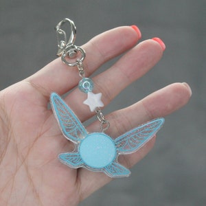 Resin Navi Keychain - Hey Listen Keychain - Video Game Keychain