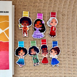 charm magnetic bookmarks - magnet bookmark - disney magnetic bookmarks - magnetic bookmarks