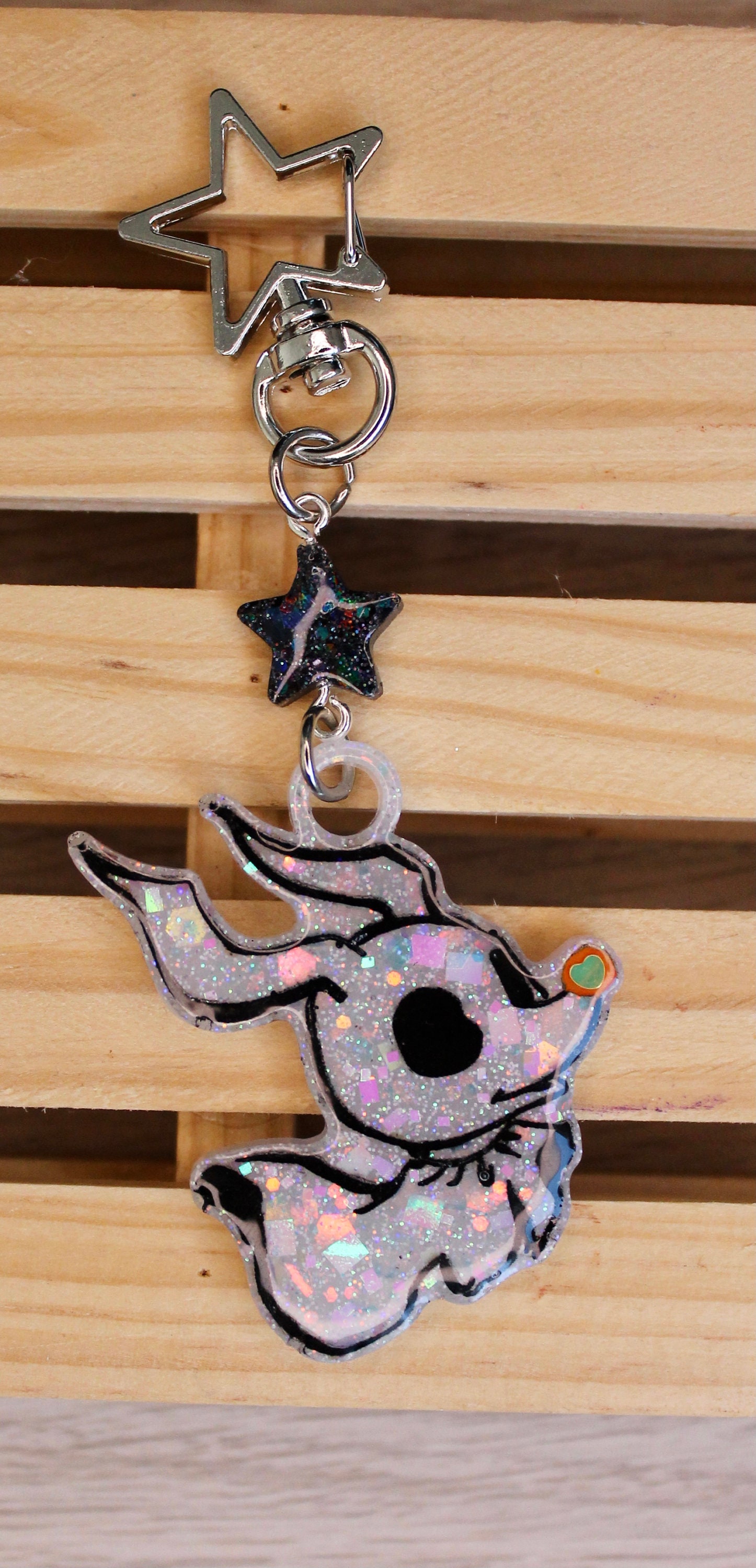 The Nightmare Before Christmas Zero Keychain - Etsy