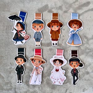 Mary Poppins magnetic bookmarks - magnetic bookmarks - magnetic bookmarks - magnetic bookmarks