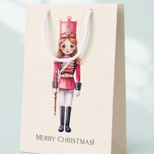 Watercolor Nutcracker Clipart for Retro Christmas Greeting Cards ...
