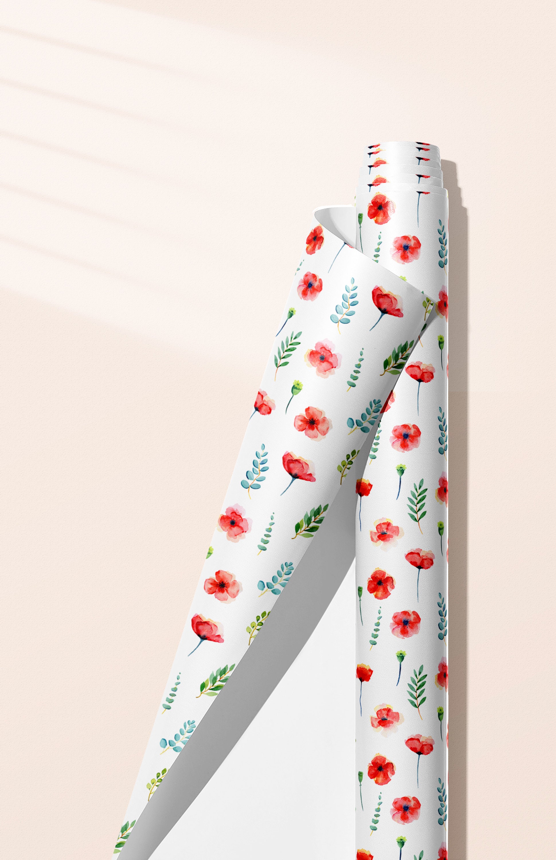 Boho Seamless Pattern for Fabric Watercolor Flower Seamless Digital