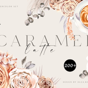 Wasserfarben Boho Blumen Clipart, Einladung botanische Clipart, Aquarell Grafik rosen Clipart für Hochzeit, Muttertag, logo 060