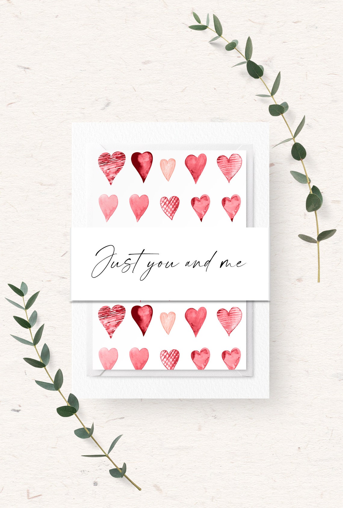 Watercolor Valentine Seamless Pattern for Fabric, Pink Heart Digital ...