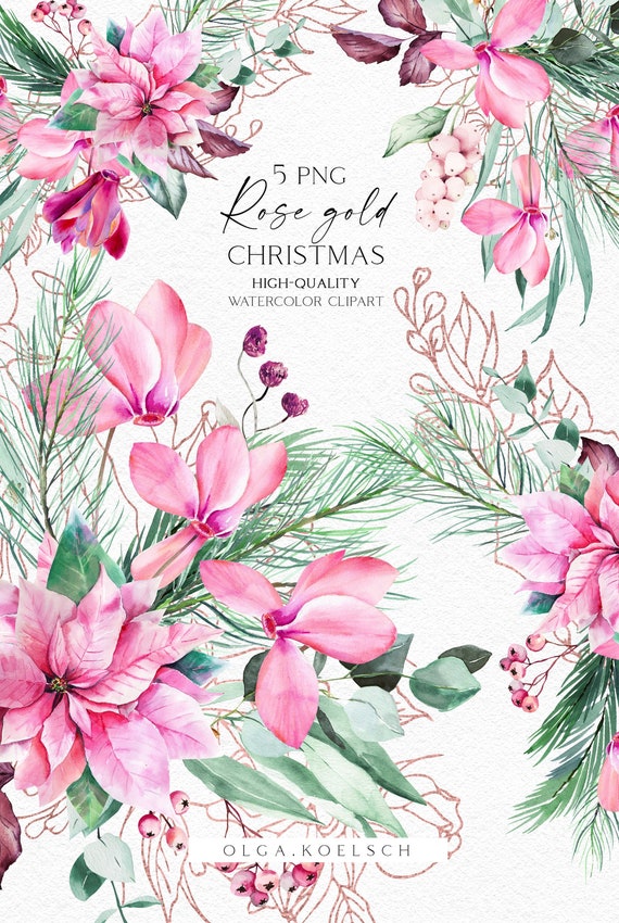 Peach Pink Flower PNG Pdf Printable 2 Sheet 2 Design Bundle, Beautiful Floral  Paper Gift, Flower Photo Frame, Scrapbook Paper, Wedding Image 