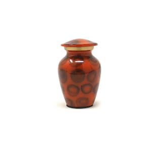 Beautiful Flamingo Human Keepsake Memorial Urn Ashes.