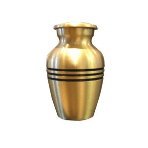 Classic Bronze & Pewter Small Funeral Urn For Cremation Ashes UK