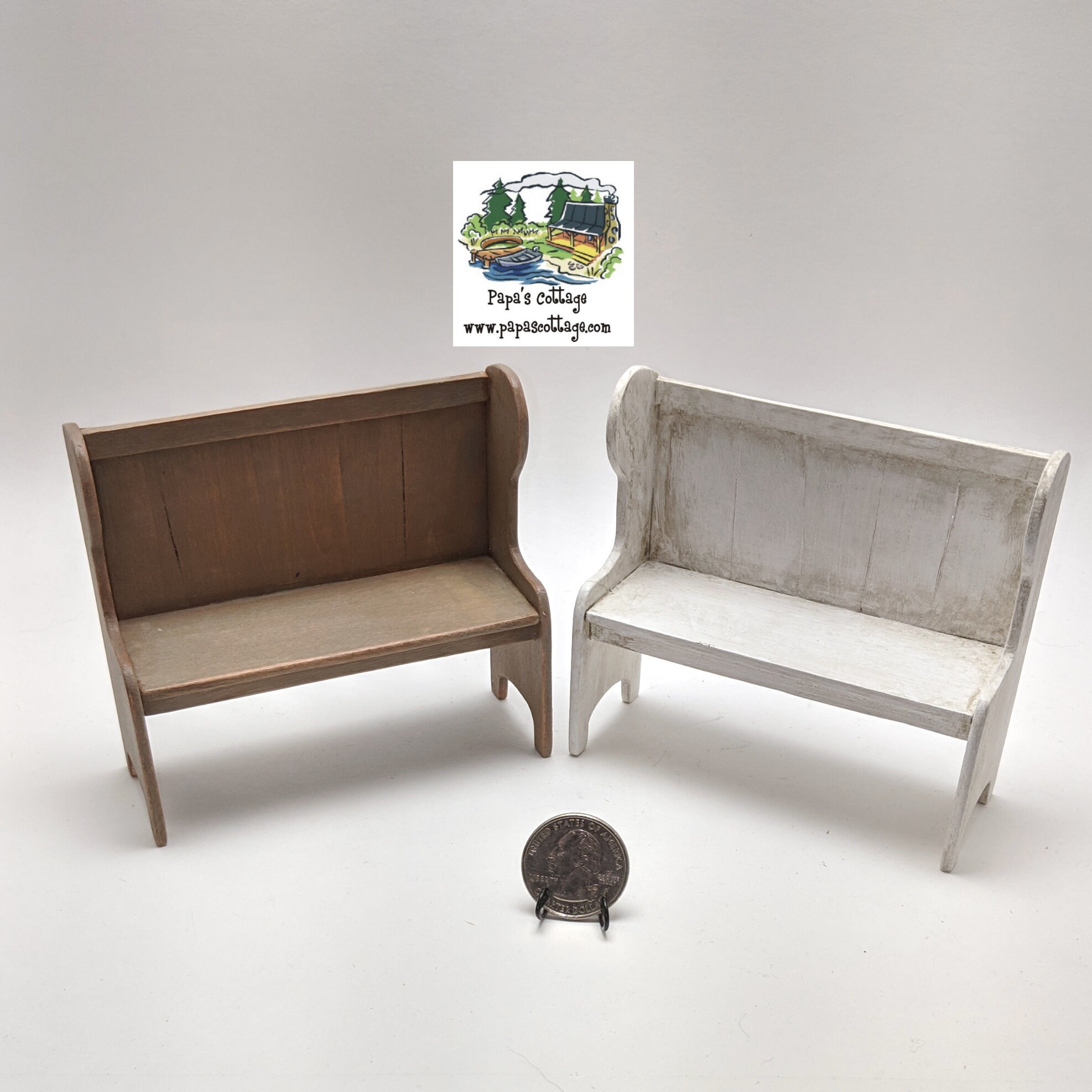 Miniature church sales furniture