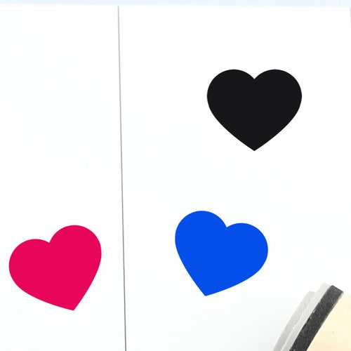 Heart Rubber Stamp Love Stamp Cute Heart Stamp Planner Etsy