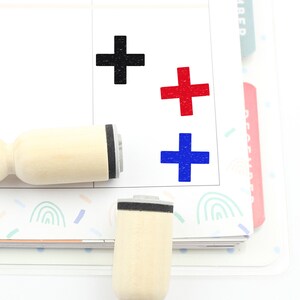 16mm S977 Red Cross Stamp Planner Stamp Cute Hospital Stamp 10mm Hospital Rubber Stamp 20mm Mini Stamps