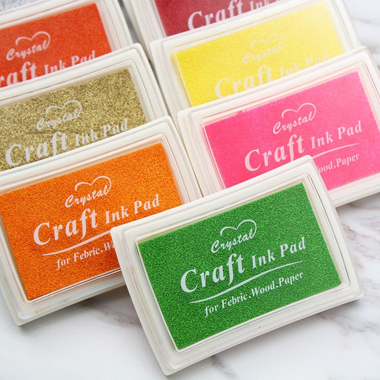 Multipurpose Ink Pad Craft Ink Pad Colorful Inkpad Stamps Etsy