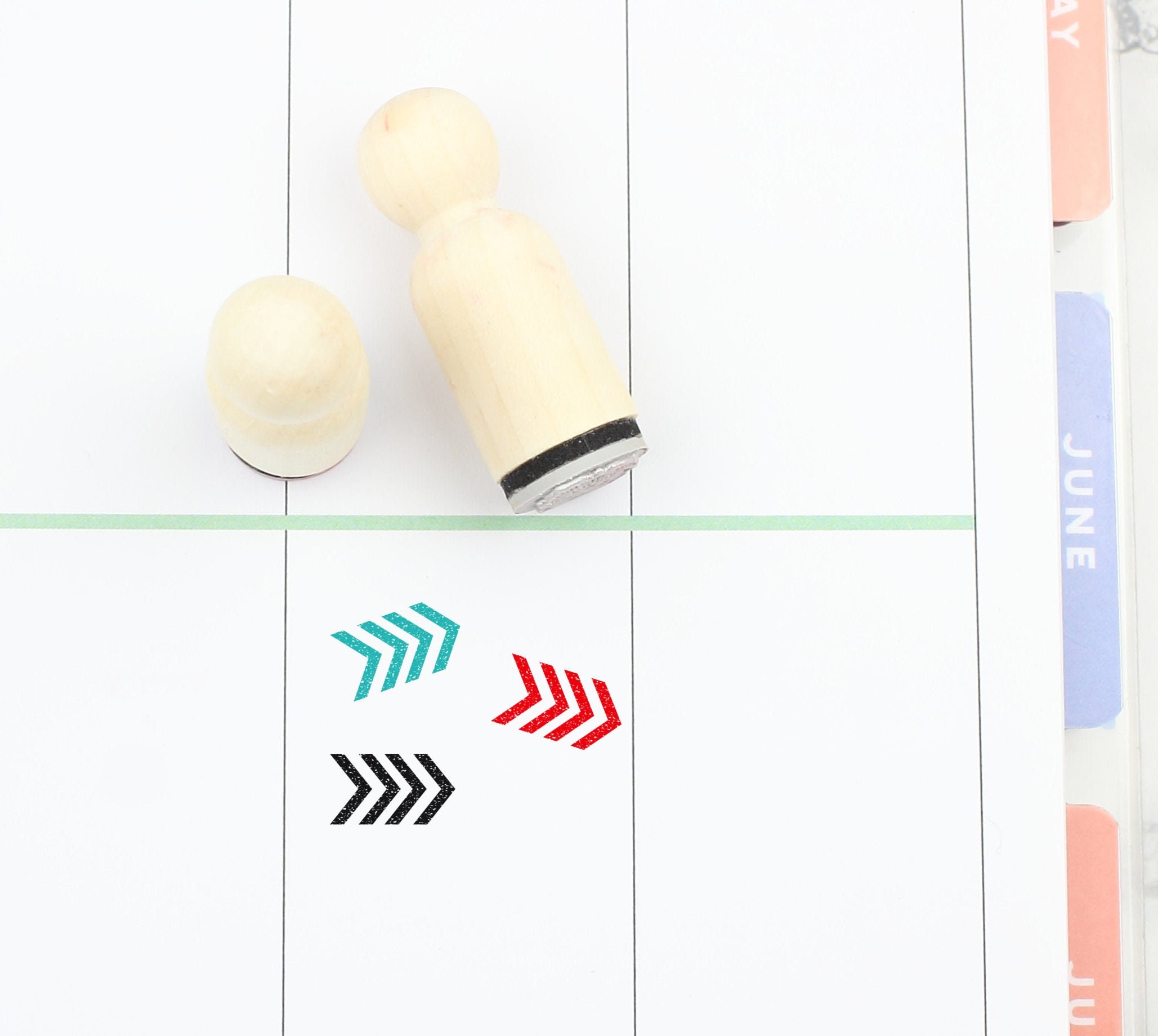 Right Arrow Rubber Stamp Arrow Stamp Instructions Stamp Etsy