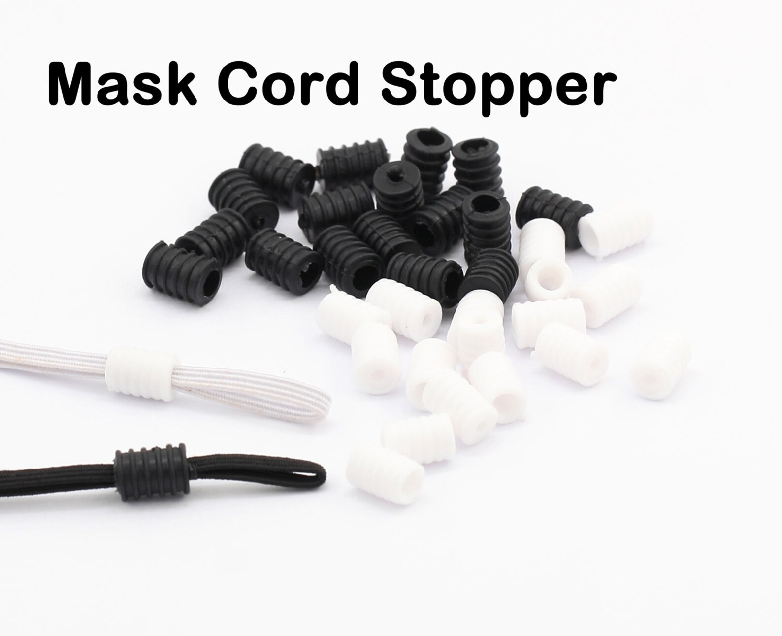 Bulk Mask Cord Adjuster Cord Locks for Face Mask Soft Silica Etsy